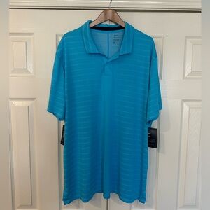 Nike Tiger Woods Men's Aqua Polo Shirt